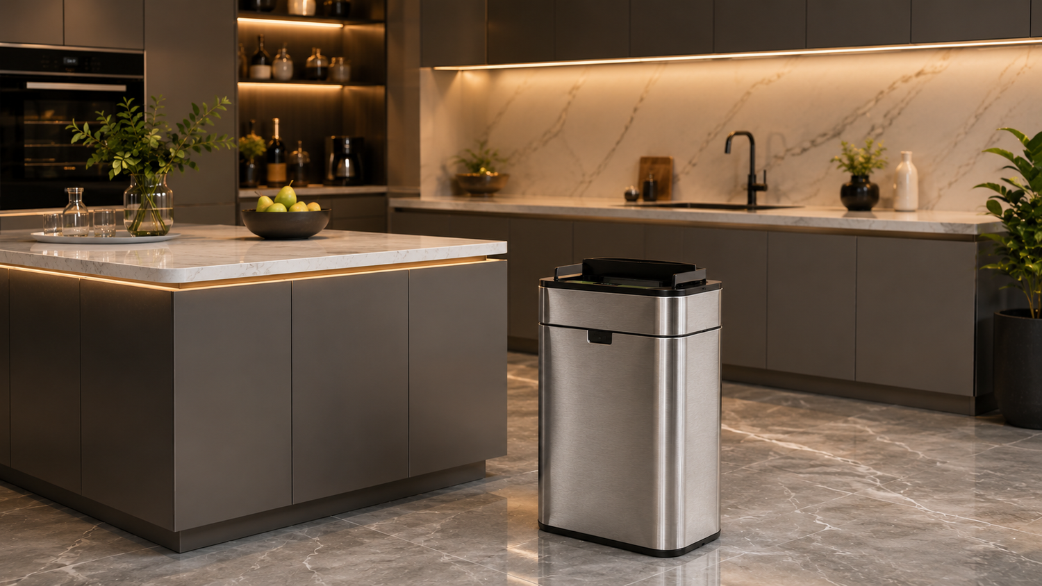 Kitchen  Smart bins